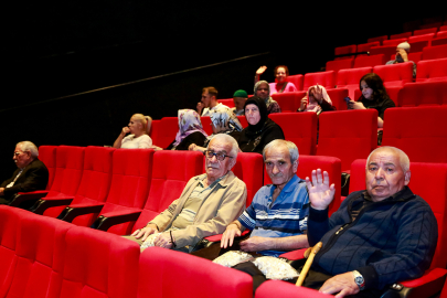 Ankara'da huzurevi sakinleri için sinema etkinliği