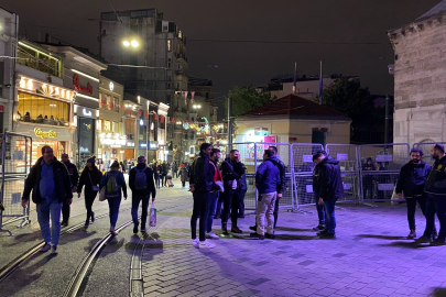 Taksim ve İstiklal Caddesi'ndeki kısıtlamalar sonlandırıldı