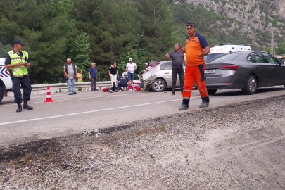 Burdur'da trafik kazası: 4 aylık bebek hayatını kaybetti