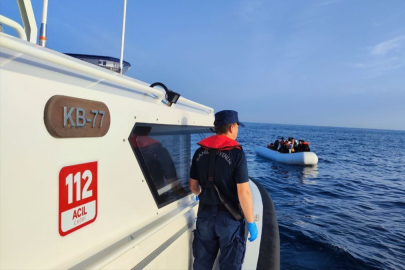 İzmir açıklarında can pazarı: 44 düzensiz göçmen kurtarıldı