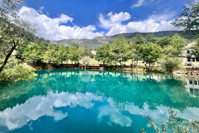 Kahramanmaraş'ta esrarengiz doğa harikası: 250 metre aşağı inilen suyun dibi bulunamıyor