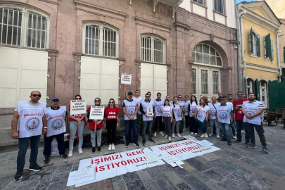 Büyükşehir'in  işten çıkardığı işçiler direnişlerini sürdürüyor