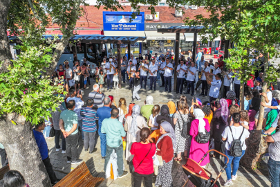 Denizli'de meydanlar kültür ve sanatın