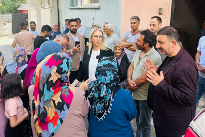 Çankırı ve Baştaş'tan Onat Tüneli mağdurlarına ziyaret