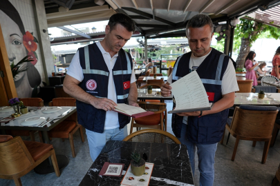 İzmir'de kafe ve lokantalar denetlendi