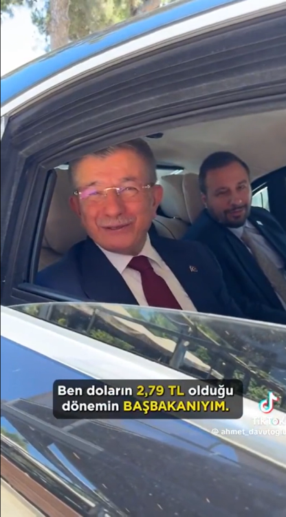 ahmet davutoğlu tiktok akımı