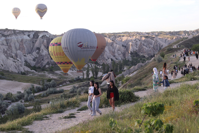 Kapadokya'ya aktivite turizmi hareketlilik kattı