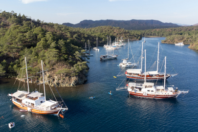 Ege koyları turistlerin ilk tercihi oldu