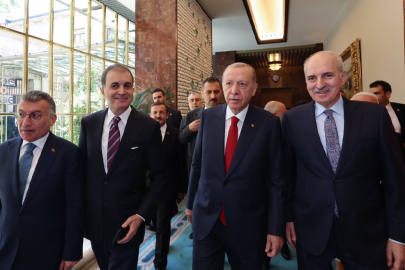 Cumhurbaşkanı Erdoğan'dan TBMM Başkanı Kurtulmuş’a ziyaret