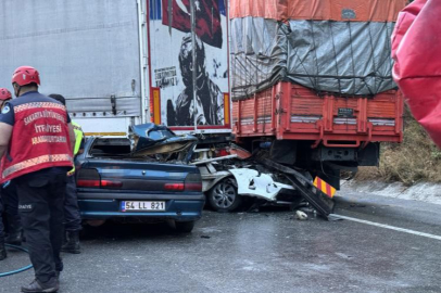 Sakarya'da zincirleme kaza: 8 araç birbirine girdi, 1 kişi hayatını kaybetti