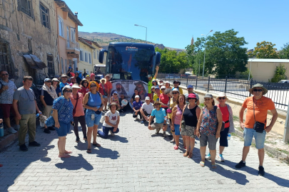 Ege’den çıkıp Çemişgezek ilçesinde tatil yaptılar