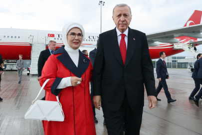 Cumhurbaşkanı Erdoğan milli maç için Berlin'de