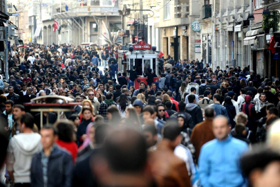 TÜİK'e göre Türkiye nüfusu dünya ortalamasının üzerinde