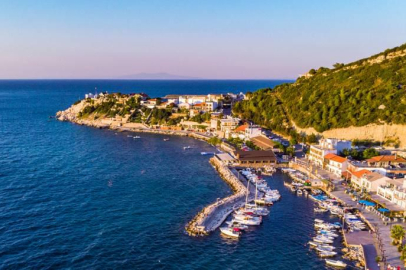 İzmir Karaburun'da mahkemeden satılık tarla