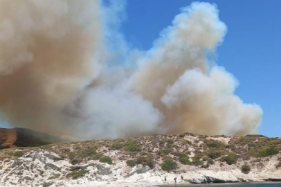 İzmir'in Çeşme ilçesinde çıkan orman yangınında ilk belirlemelere göre 3 kişi hayatını kaybetti