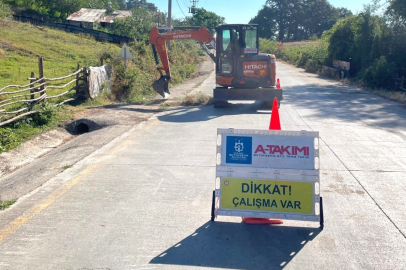 Kocaeli'de su taşkınlarının önüne geçiliyor