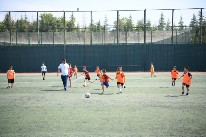 Kocaeli'de çocukların yaz spor eğitimleri sürüyor