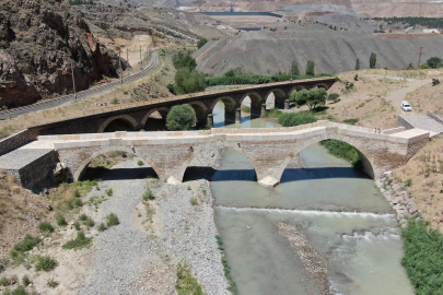 Sivas'ın Kız Köprüsü turizme kazandırılmayı bekliyor