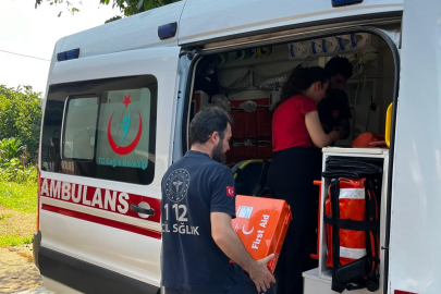 Düzce'de ambulanslara sıkı denetim