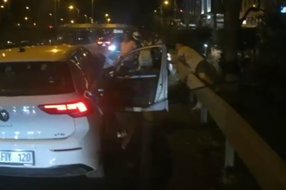 İstanbul'da sürücü dehşet saçtı: Önce saldırdı sonra ezmeye çalıştı