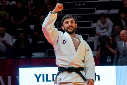 Judoda milli sporcu Salih Yıldız yarı finale yükseldi