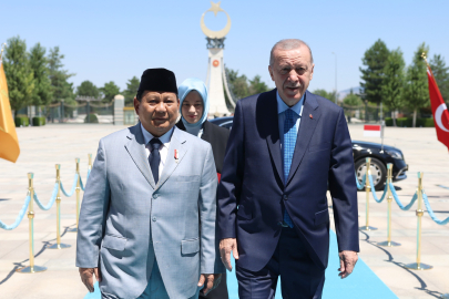 Cumhurbaşkanı Erdoğan, Prabowo Subianto ile görüştü