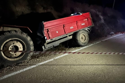 Balıkesir’de ölümlü kaza: Otomobil traktöre arkadan çarptı