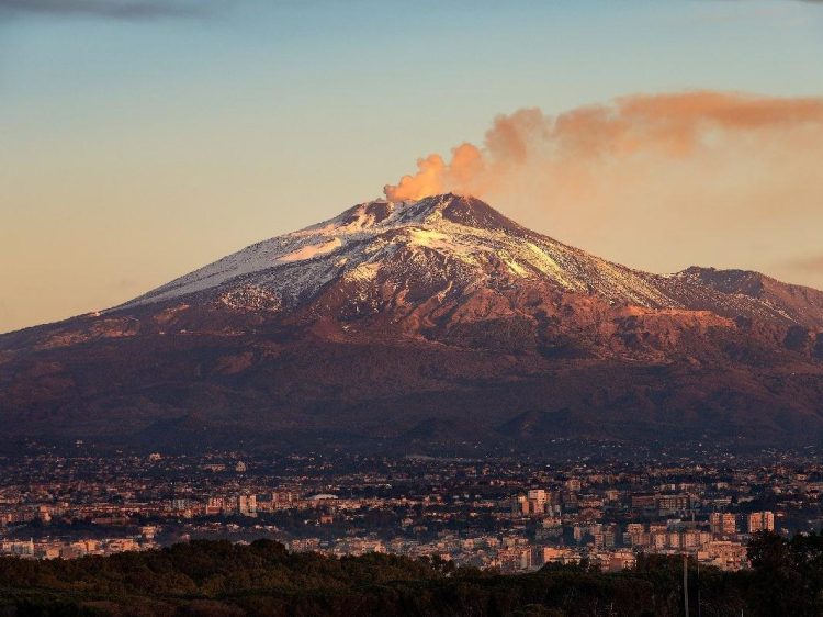 etna yanardağı