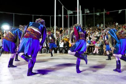 6. Tavas Zeybek, Kültür ve Sanat Festivali renkli görüntüler başladı