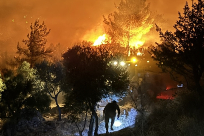 Egeli madenciler, Muğla’daki orman yangınlarının söndürülmesi için seferber oldu