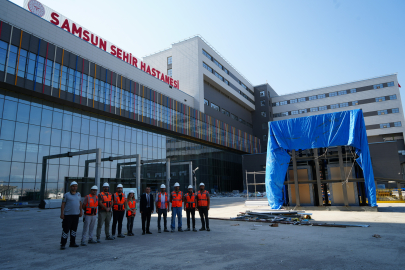 Samsun Şehir Hastanesi'nin birçok alanı hizmete hazır