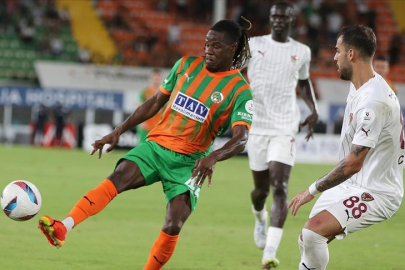 Alanyaspor - Hatayspor maçı berabere bitti