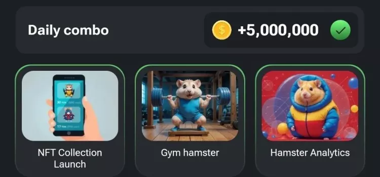 Hamster Kombat Günlük Kombo 16 Eylül 2024