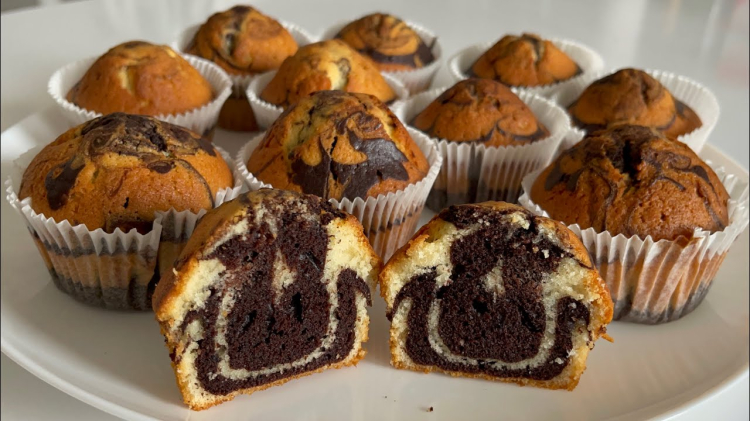 iki renkli muffin tarifi