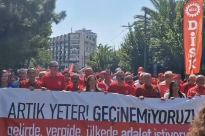 İzmir’de Büyük İşçi Buluşması: Vergide adalet istiyoruz