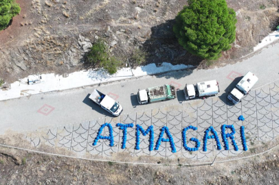 Ödemiş'te çöp poşetleri doğanın sesi oldu: Atma Gari