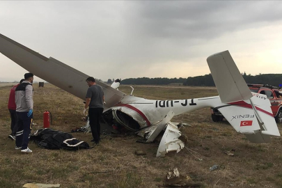 Bursa'da eğitim uçağı düştü: 2 pilot öldü