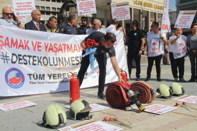 Erdağ: İtfaiyeciler haftasını kutlamıyoruz, haykırıyoruz!