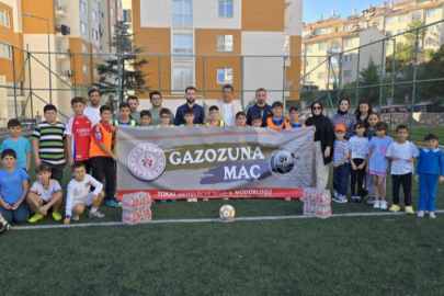 “Gazozuna Maç” yaparak dijitalden uzaklaştılar