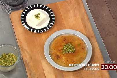 Masterchef künefe tarifi: Hatay usulü künefe nasıl yapılır?