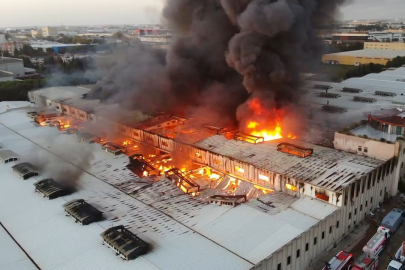 Tekirdağ'daki fabrika yeniden alev aldı