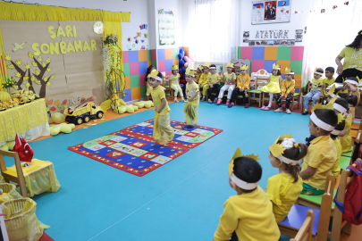 Konak Belediyesi'nden miniklere Sarı Sonbahar eğlencesi