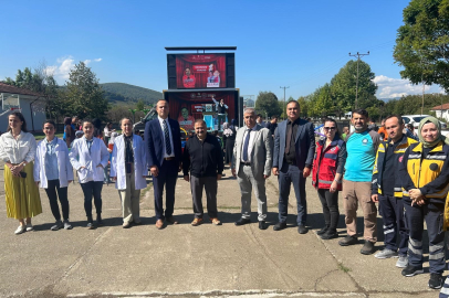 Özel öğrenciler UMKE ve ambulansları tanıdı