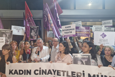 İzmir Barosu kadına şiddet için yürüdü: Münferit değil cins kırımı