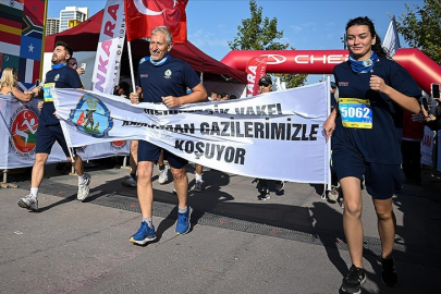 Runkara Uluslararası Yarı Maratonu tamamlandı