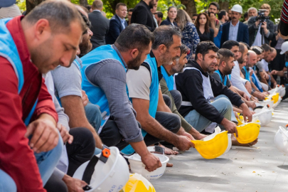 Kınay’dan maden işçilerine destek