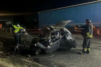 Tekirdağ’da feci kaza: 5 kişi öldü, 1 kişi yaralandı