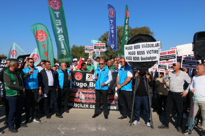 İzmir Hugo Boss’ta işten çıkarmalara protesto