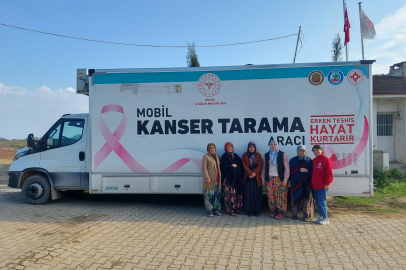 Mobil kanser tarama aracıyla binlerce hayat kurtarılıyor