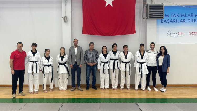 Geleceğin Taekwondo şampiyonları Bornova’da yetişiyor